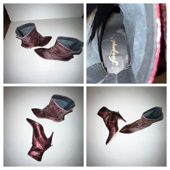 FREE PEOPLE WILLA BOOTIES - Picture 6 of 10